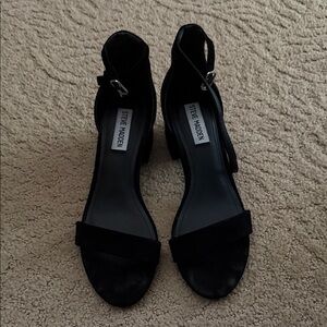 Steve Madden Black Heeled Sandals